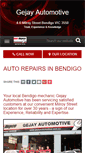 Mobile Screenshot of gejayautomotive.com.au